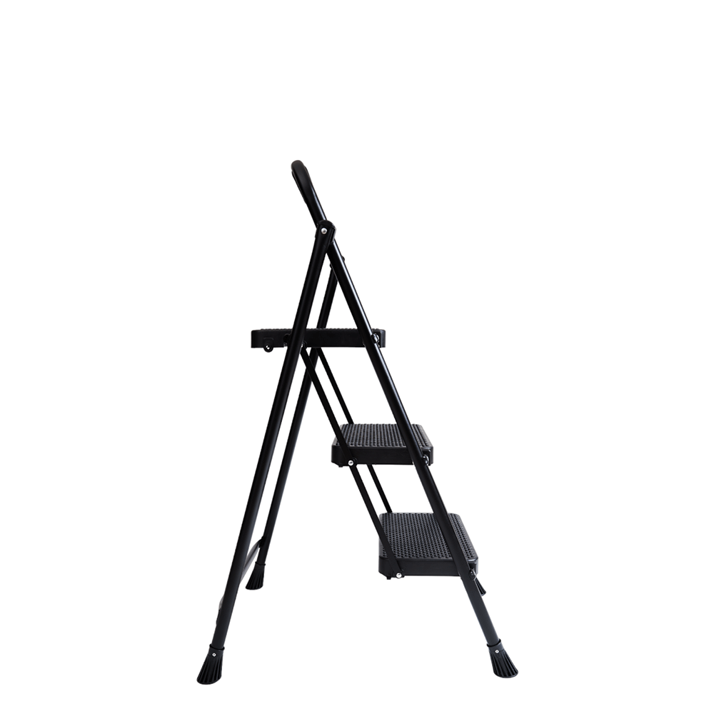 Ladder Climb Masters - 3 Step Ladder - Standard - Black