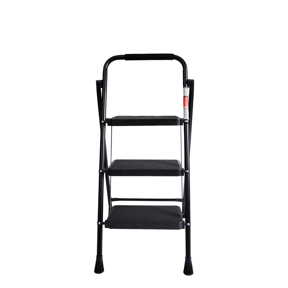 Ladder Climb Masters - 3 Step Ladder - Standard - Black