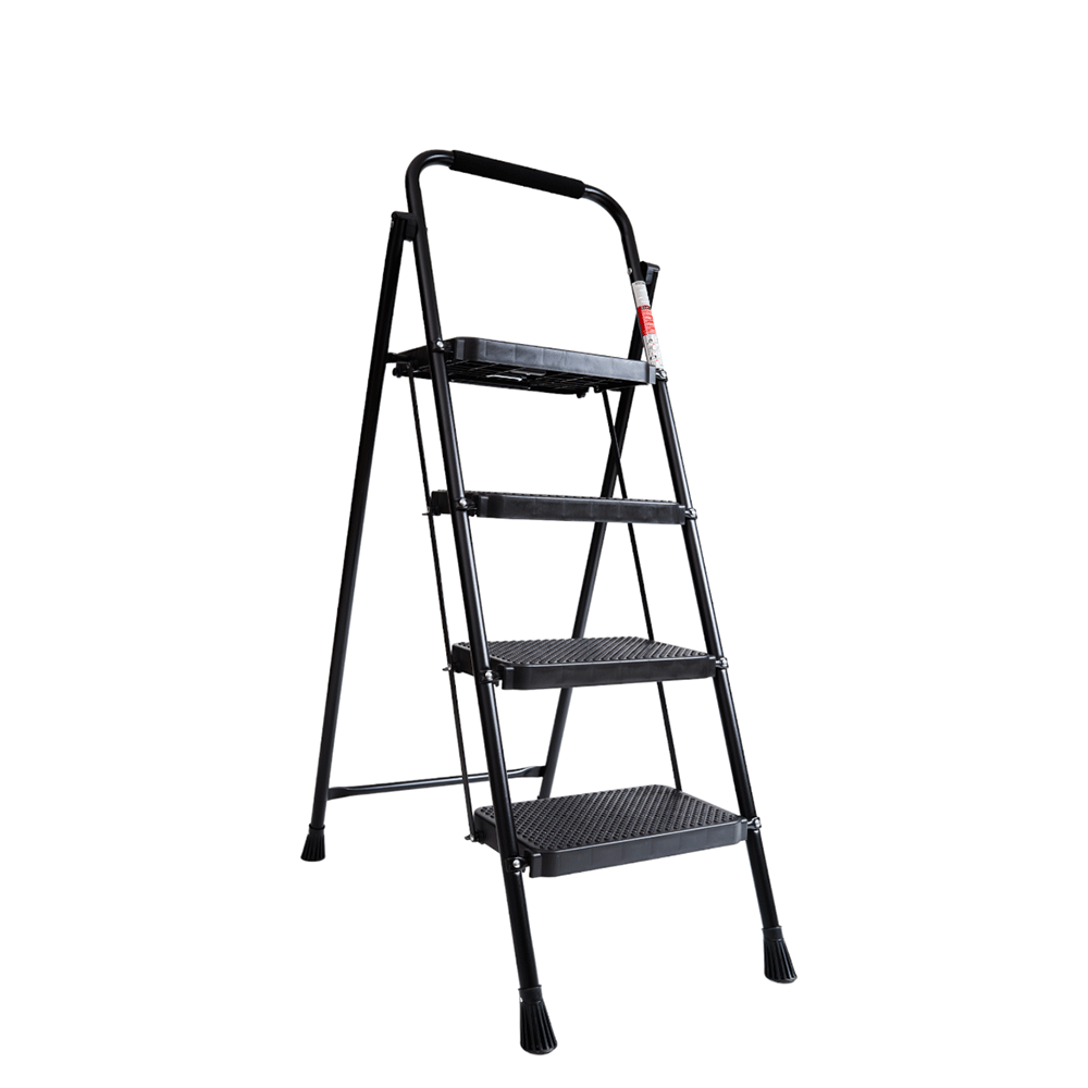Ladder Climb Masters - 4 Step Ladder - Standard - Black