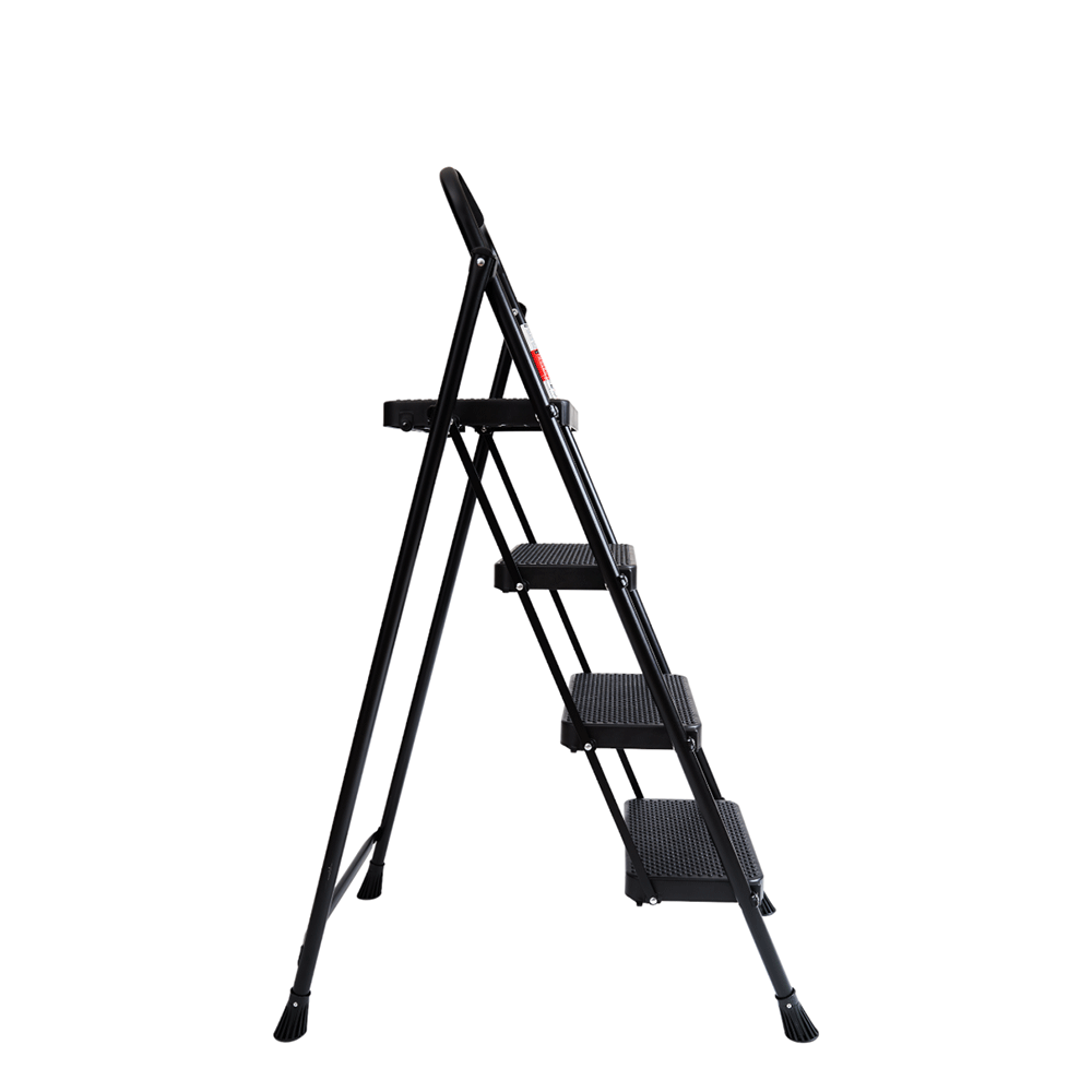 Ladder Climb Masters - 4 Step Ladder - Standard - Black