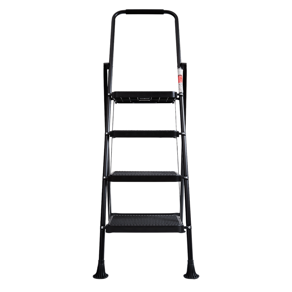 Ladder Climb Masters - 4 Step Ladder - Extra 30 cm - Black